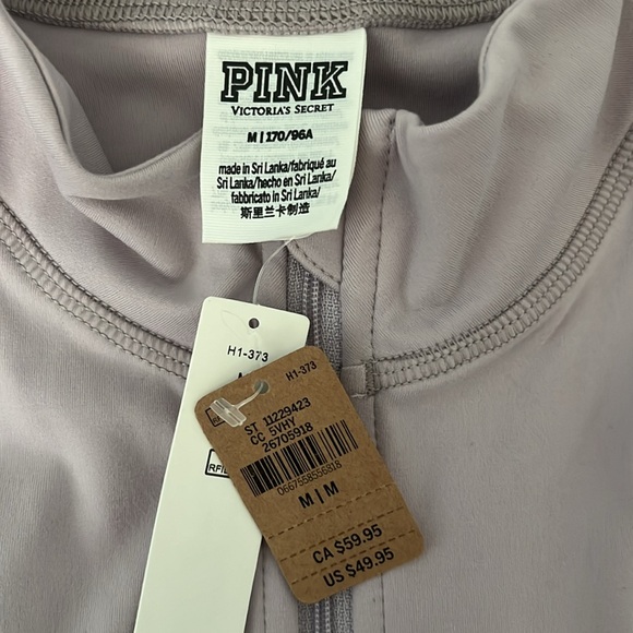 VICTORIA SECRET PINK SOFT ULTIMATE ZIP-UP JACKET - Picture 3 of 3